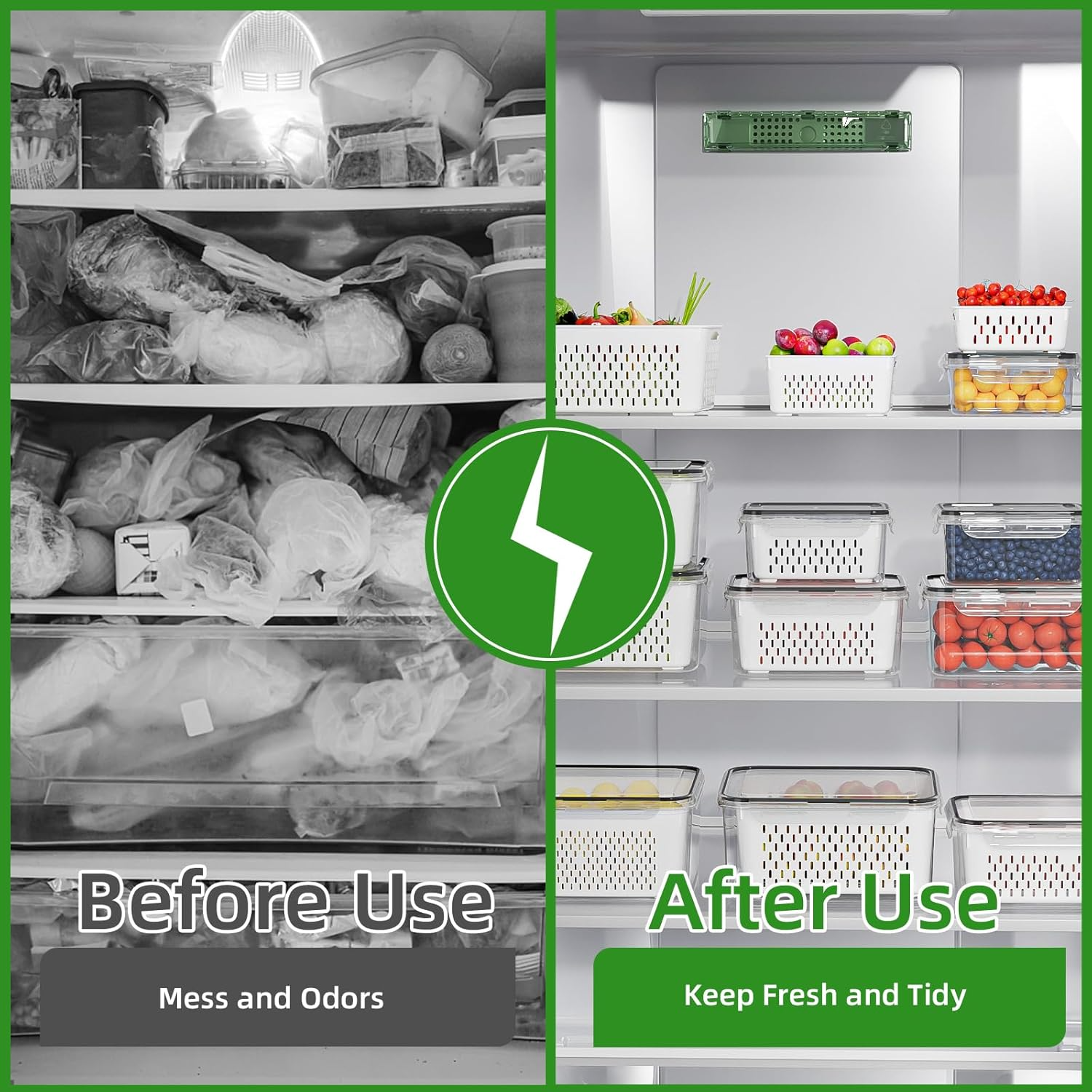 Storage Containers for Fridge