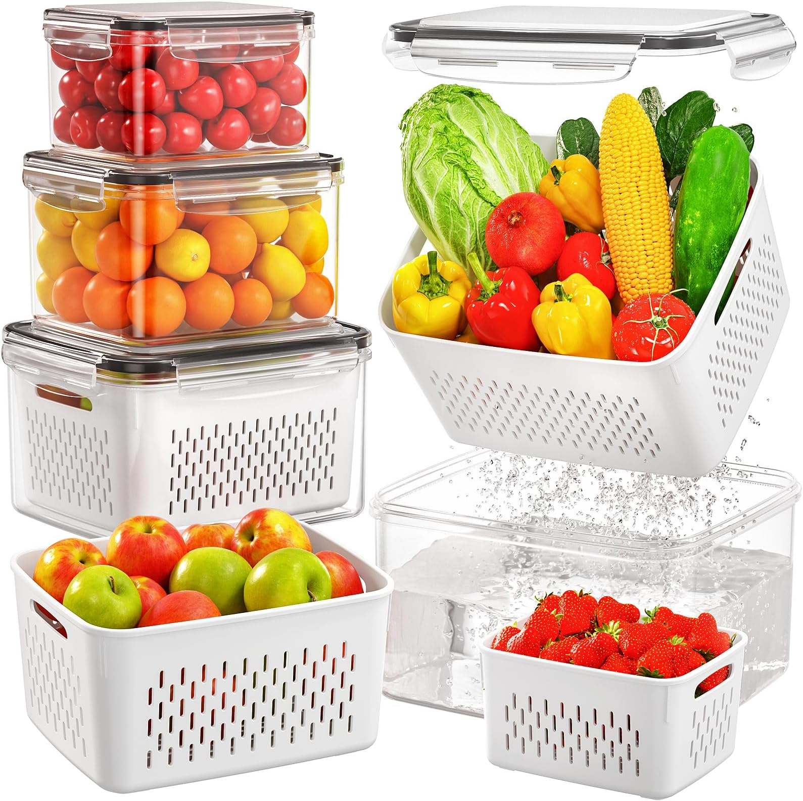 Storage Containers for Fridge