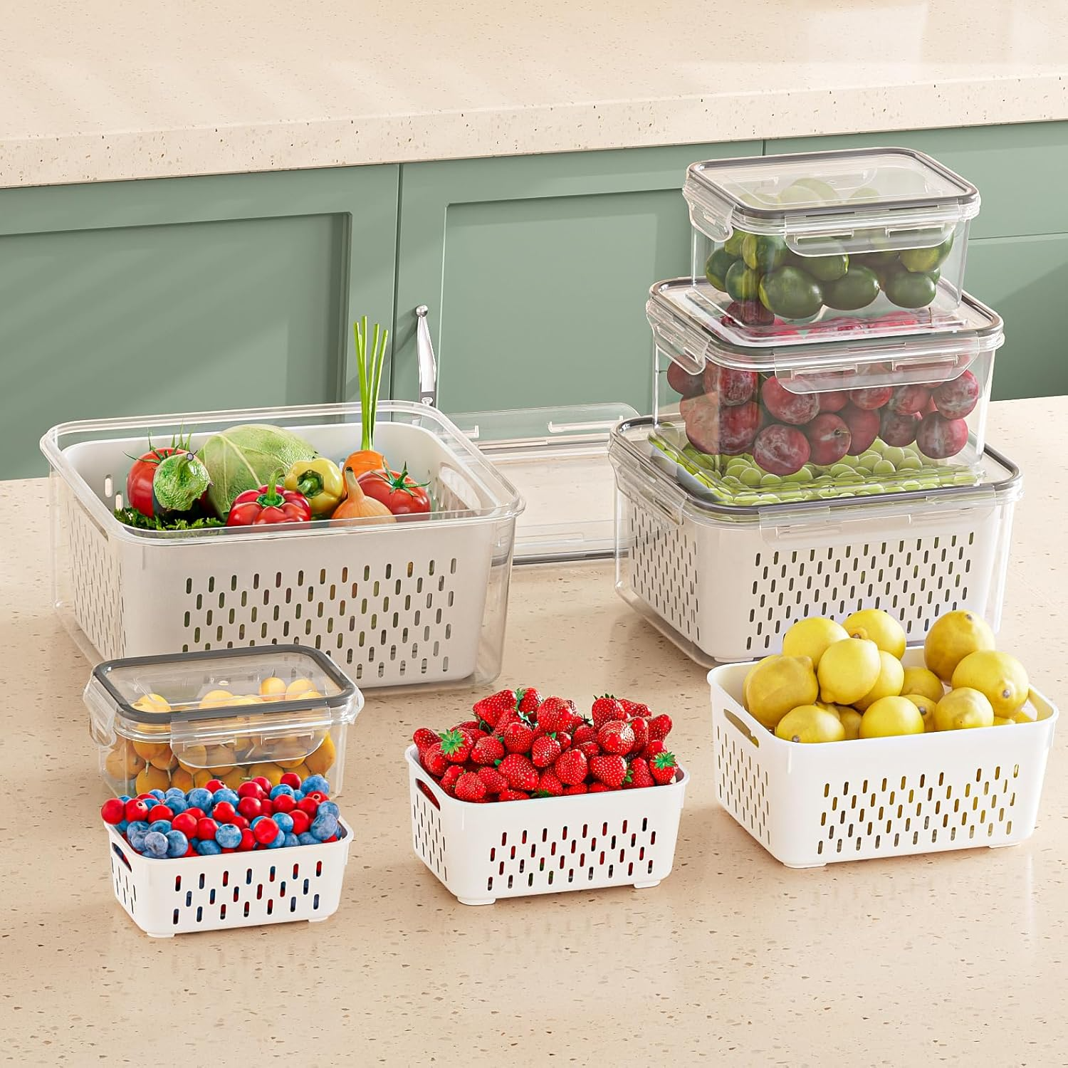 Storage Containers for Fridge