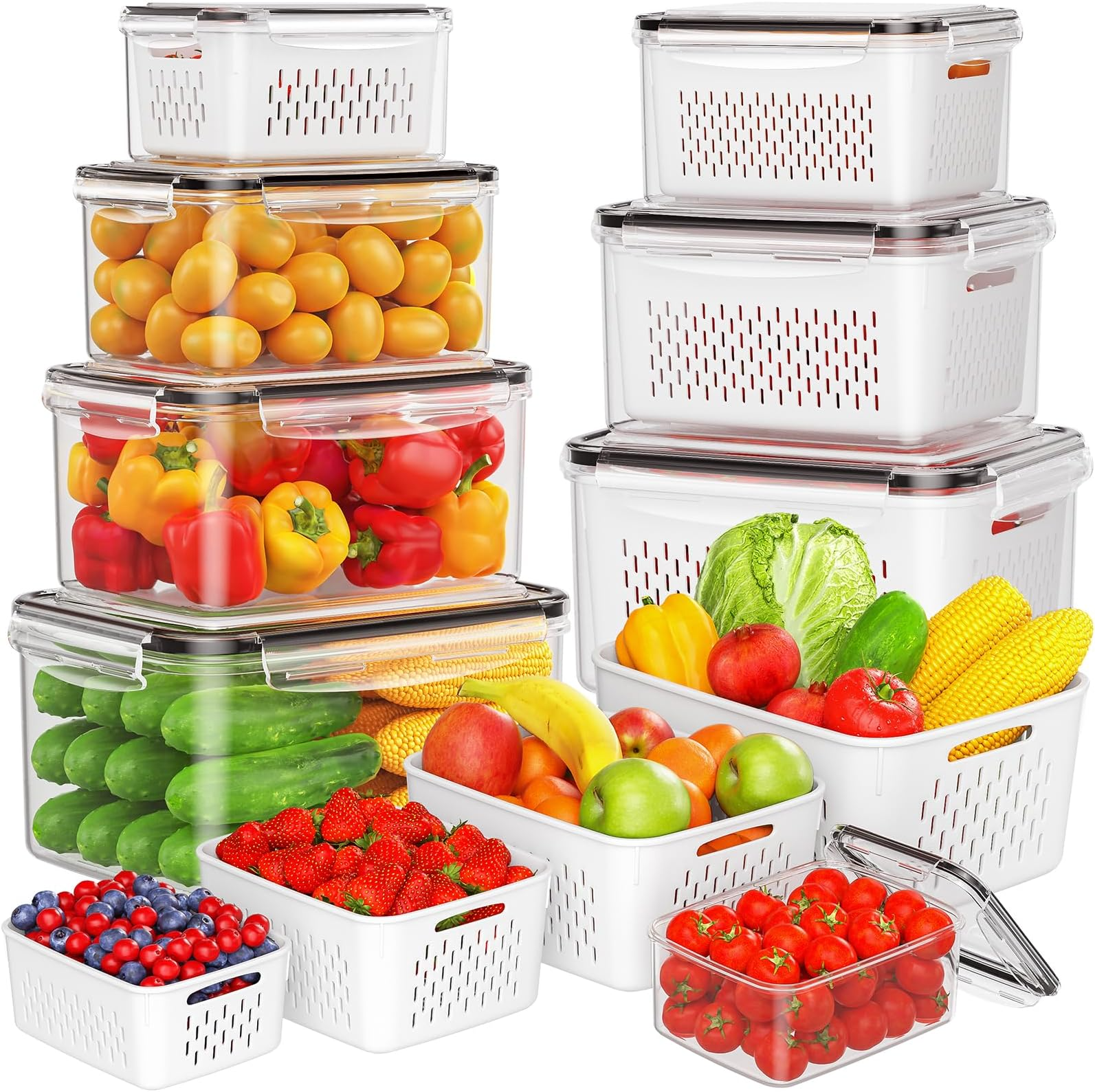 Storage Containers for Fridge