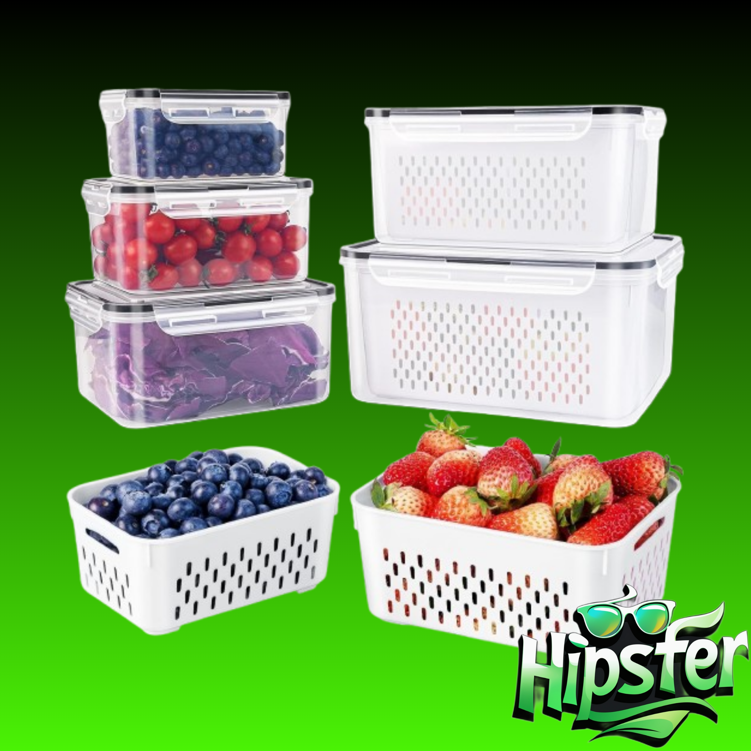 Storage Containers for Fridge